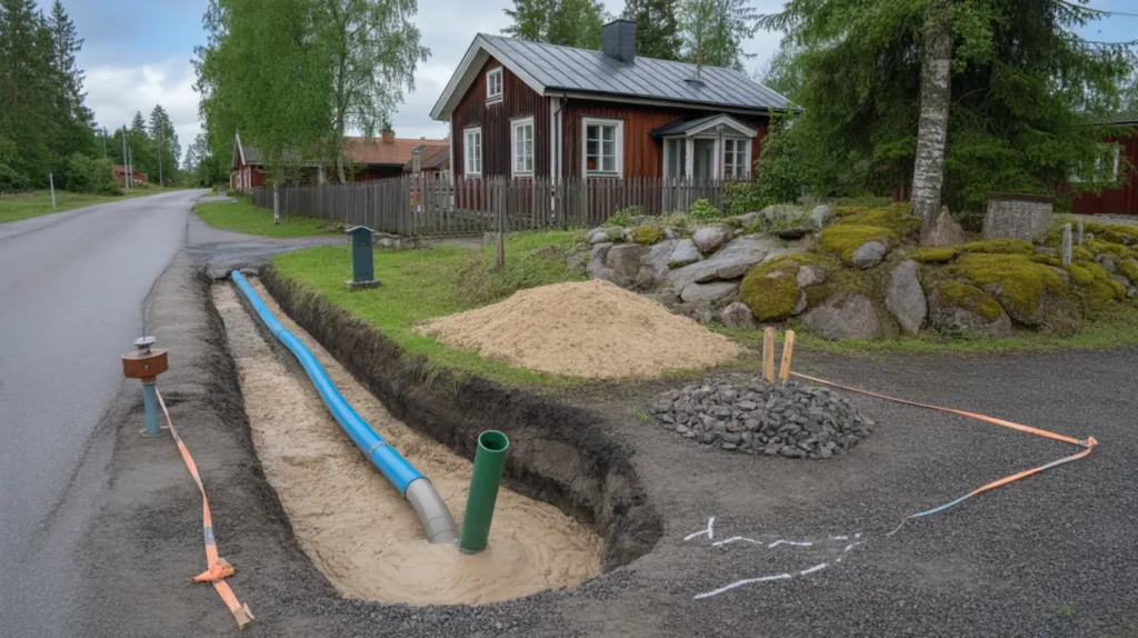 checklista koppla kommunalt vatten och avlopp hemma ans kan f rbindelsepunkt servisledning och kostnad